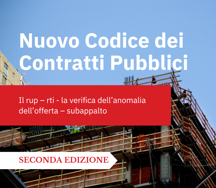 Nuovo Codice Dei Contratti Pubblici Paper Legal Team