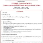 Formazione il collegio consultivo tecnico